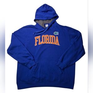 CSA Florida Gators Blue/Orange Embroidered Sweatshirt Hoodie Size 2XL
